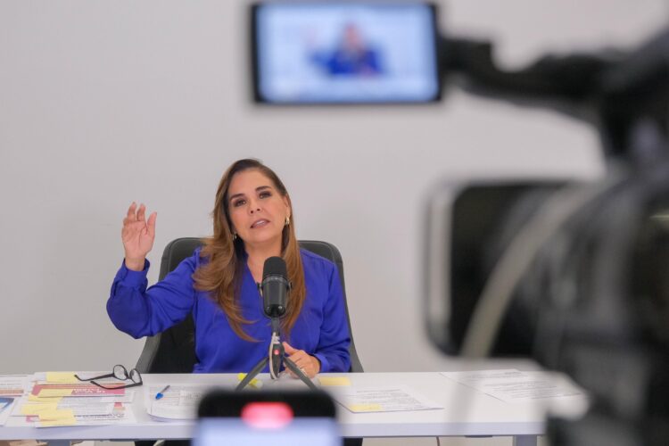 Este gobierno diferente trabaja todos los días para eliminar la violencia contra las mujeres, comenta Mara Lezama