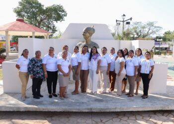 Sigamos construyendo juntos el futuro y desarrollo de Leona Vicario, pide Blanca Merari