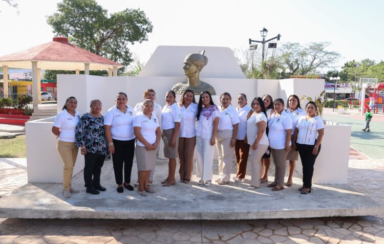 Sigamos construyendo juntos el futuro y desarrollo de Leona Vicario, pide Blanca Merari