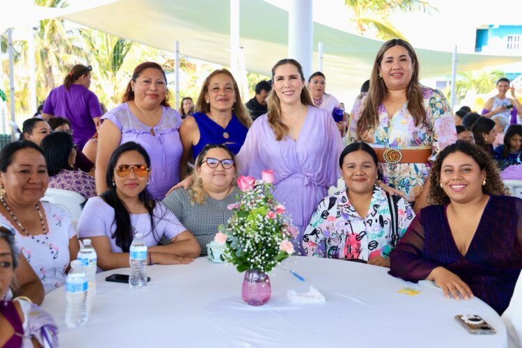Atenea Gómez Ricalde refrenda compromiso con la igualdad y empoderamiento de las mujeres en el marco del Día Internacional de la Mujer