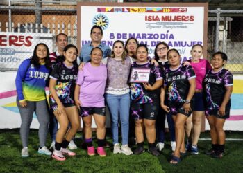 Isla Mujeres promueve la igualdad con el Cuadrangular de Fútbol Femenil “Todas Unidas”