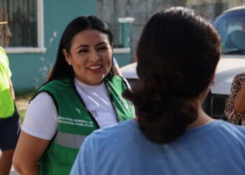 Por un municipio limpio reporta y mejora al 9983897989,comenta Blanca Merari