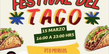 Puerto Morelos esta listo para el tercer festival del taco