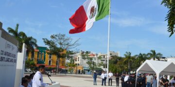 Gobierno de Playa del Carmen conmemora el 219 aniversario del natalicio de Benito Juárez