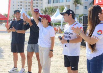 Inaugura Ana Paty el torneo “Cancun Nuuch League 2025”