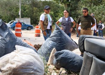 Cero tolerancia a quien tire basura: Ana Paty Peralta 