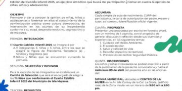 Gobierno de Isla Mujeres lanza convocatoria para el Cabildo Infantil 2025