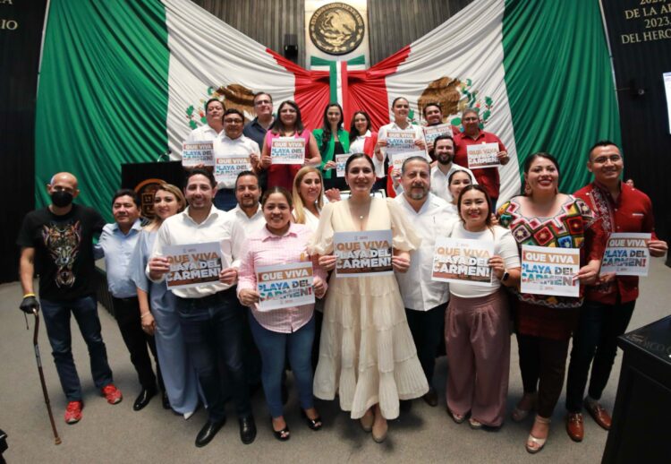 Congreso aprueba fortalecimiento de la identidad y desarrollo de Playa del Carmen