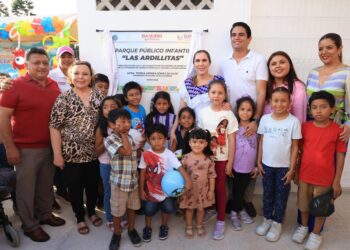 Inaugura Atenea Gómez el parque Las Ardillitas, el sexto de Ciudad Mujeres