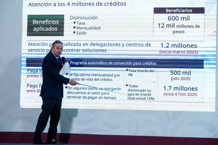 Congela Infonavit otros dos millones de créditos hipotecarios