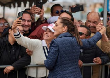 Inaugura Claudia Sheinbaum programa ‘Sol del Norte’ para instalar paneles solares en Mexicali