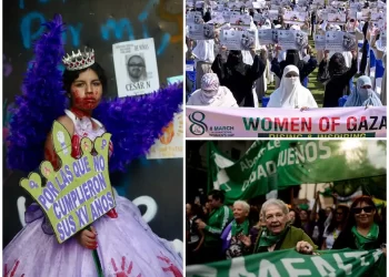 “Por nosotras, por las que ya no están, por las que nacerán”