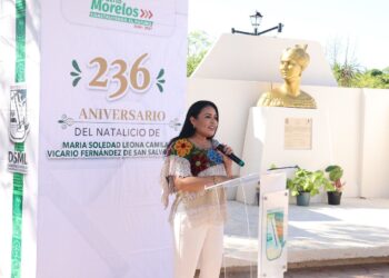 Puerto Morelos conmemora el 236 Aniversario del Natalicio de Leona Vicario