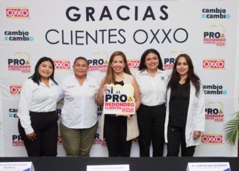 Anuncian redondeo de OXXO a favor de portomorelenses