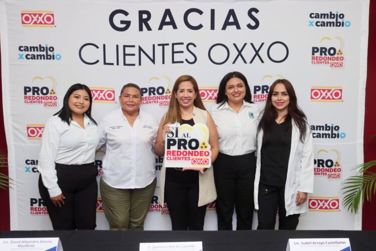 Anuncian redondeo de OXXO a favor de portomorelenses