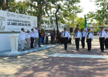 Gobierno de Playa del Carmen conmemora el 174 aniversario luctuoso de Don Andrés Quintana Roo