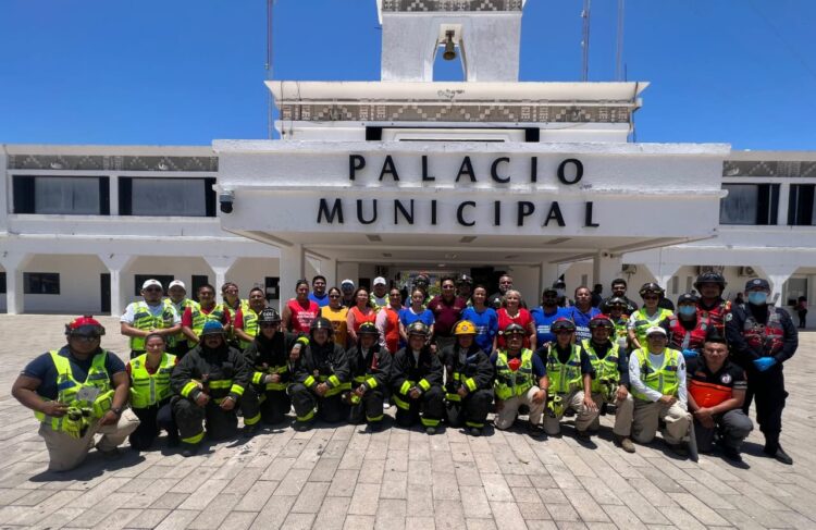 Playa del Carmen se suma al primer Simulacro Nacional 2025