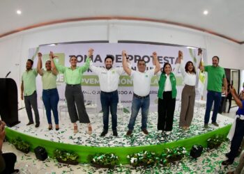 Se fortalece el Partido Verde, rumbo al 2027, señala Renán Sánchez