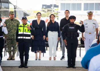 Estefanía Mercado fortalece la seguridad ciudadana en Playa del Carmen con histórica inversión de 1,200 mdp