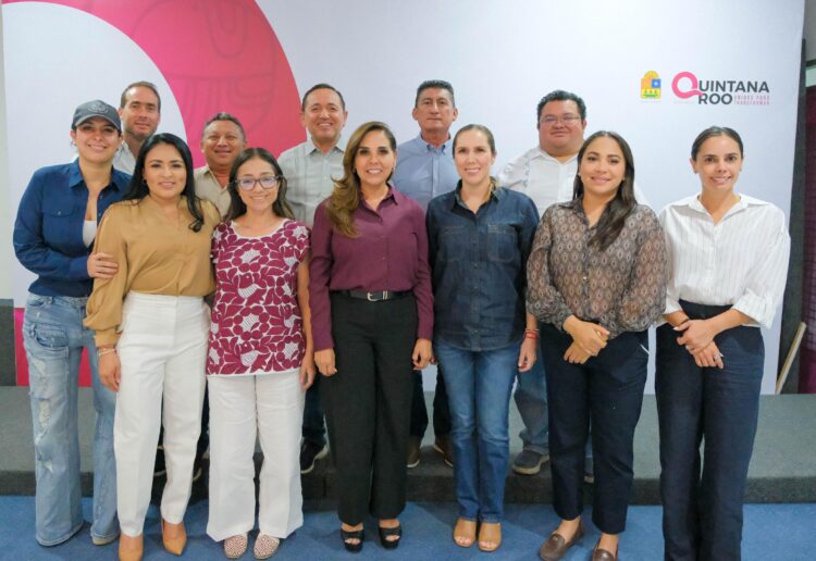 Mara Lezama se reúne con presidentes municipales para revisar programas de bienestar y justicia social