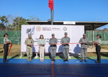 Blanca Merari participa en inauguración de instalaciones de Guardia Nacional en Puerto Morelos