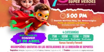 Invita Atenea Gómez a la niñez isleña a la Primera Carrera de Superhéroes