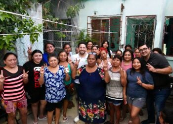 Destaca Renán Sánchez inversión en programas sociales ante la Familia Verde en Villa Otoch