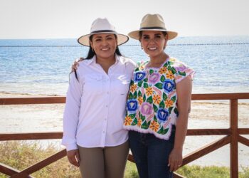 Blanca Merari cumple con la rehabilitación de accesos a la playa de Puerto Morelos