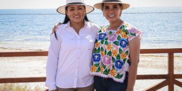 Blanca Merari cumple con la rehabilitación de accesos a la playa de Puerto Morelos