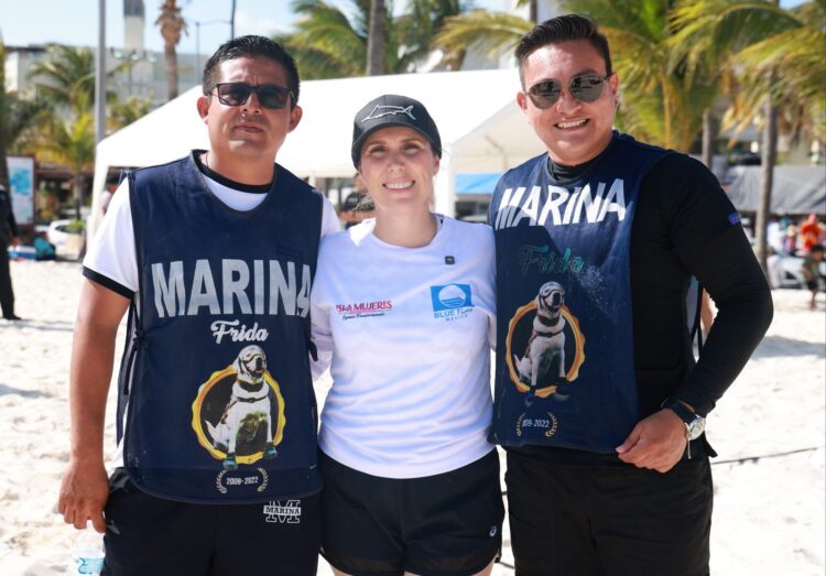 Atenea Gómez Ricalde supervisa playas de Isla Mujeres para brindar una Semana Santa segura y ordenada