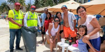 Continúa operativo integral de Semana Santa con recorrido de la Tesorería Municipal en Isla Mujeres