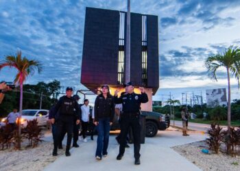 Reduce política de seguridad de Estefanía Mercado 50% delitos en Playa del Carmen