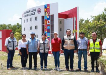 Entrega Atenea Gómez dos nuevos generadores de energía para fortalecer cárcamos pluviales de las Salinas