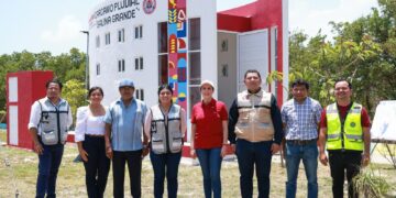 Entrega Atenea Gómez dos nuevos generadores de energía para fortalecer cárcamos pluviales de las Salinas