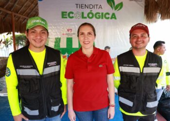 Impulsa Atenea Gómez cultura del reciclaje con la “Tiendita Ecológica” en Isla Mujeres