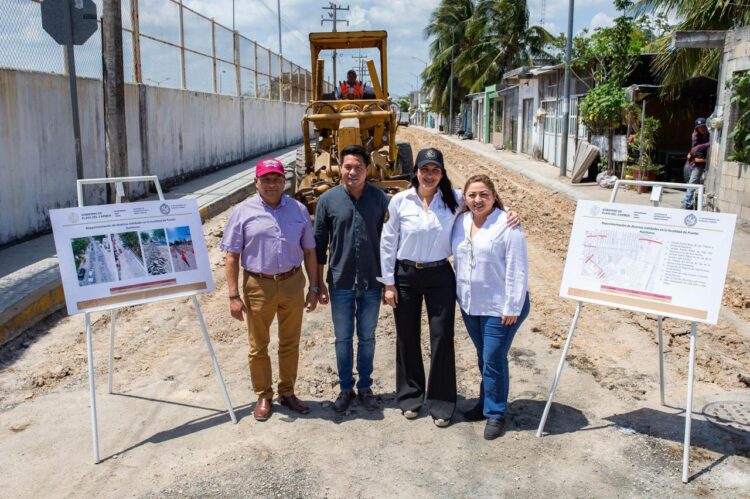 Recibe Puerto Aventuras inversión más grande en pavimentación, gracias al gobierno de Estefanía Mercado