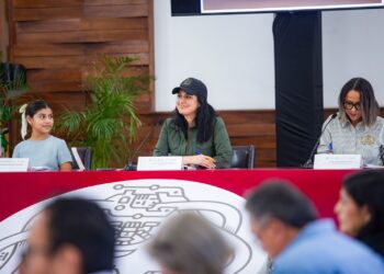 Protege Estefanía Mercado a la niñez de Playa del Carmen