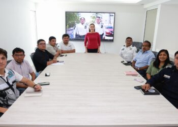 Atenea Gómez ultima detalles del nuevo Centro de Comando y Control C2 en Costa Mujeres