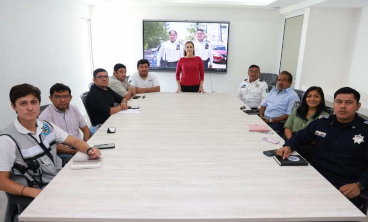 Atenea Gómez ultima detalles del nuevo Centro de Comando y Control C2 en Costa Mujeres