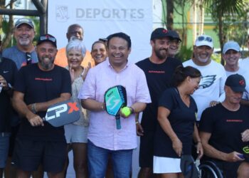 Se realiza Primer Torneo Local de Pickleball Open 2025 en Puerto Morelos