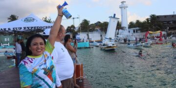 Blanca Merari: Se fortalece Puerto Morelos como sede de eventos deportivos