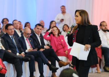 Presenta Mara Lezama modelo de turismo Maya Ka'an en Tianguis Turístico