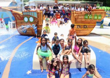 Celebra CENDI de Isla Mujeres el Día del Niño en el Parque Zazil Há