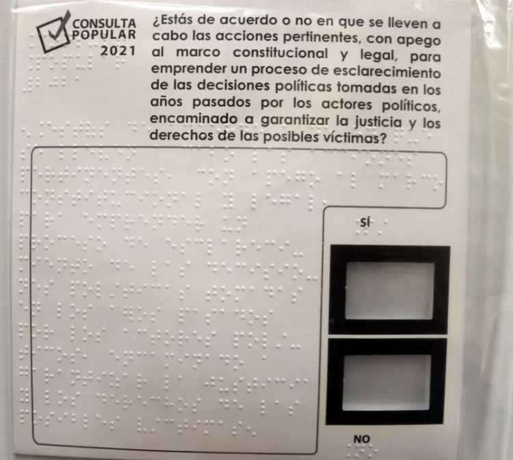 Por falta de tiempo y presupuesto no habrá boletas en braille para elección judicial: INE