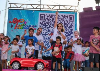 Celebra Mara Lezama con más de 8 mil asistentes el Día de la Niña y del Niño en Tulum
