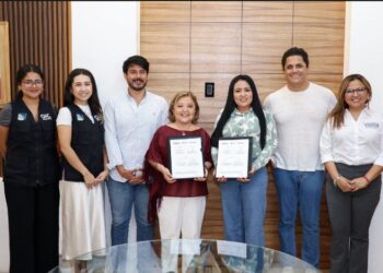 Blanca Merari firma convenio de colaboración con la SABGOB de Quintana Roo