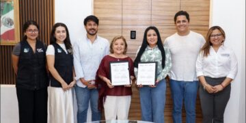 Blanca Merari firma convenio de colaboración con la SABGOB de Quintana Roo