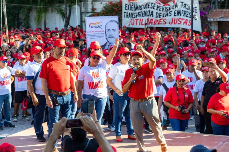 CROC Quintanta Roo: Por la unidad y el sindicalismo en México