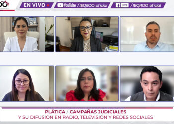 Realizan plática “Campañas judiciales y su difusión en radio, TV y redes sociales”