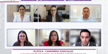 Realizan plática “Campañas judiciales y su difusión en radio, TV y redes sociales”